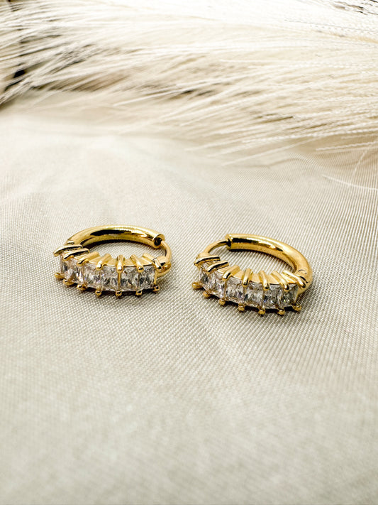 ZIRCON HOOPS