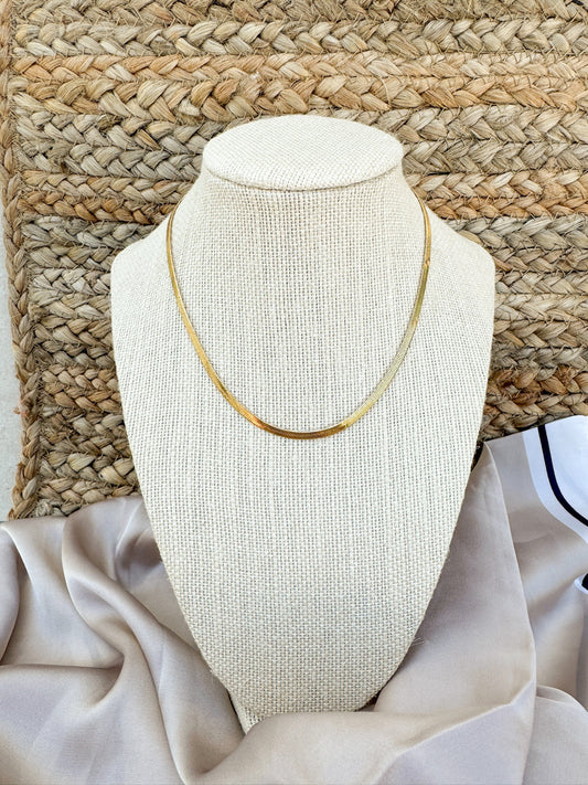 SERPENT GOLD NECKLACE