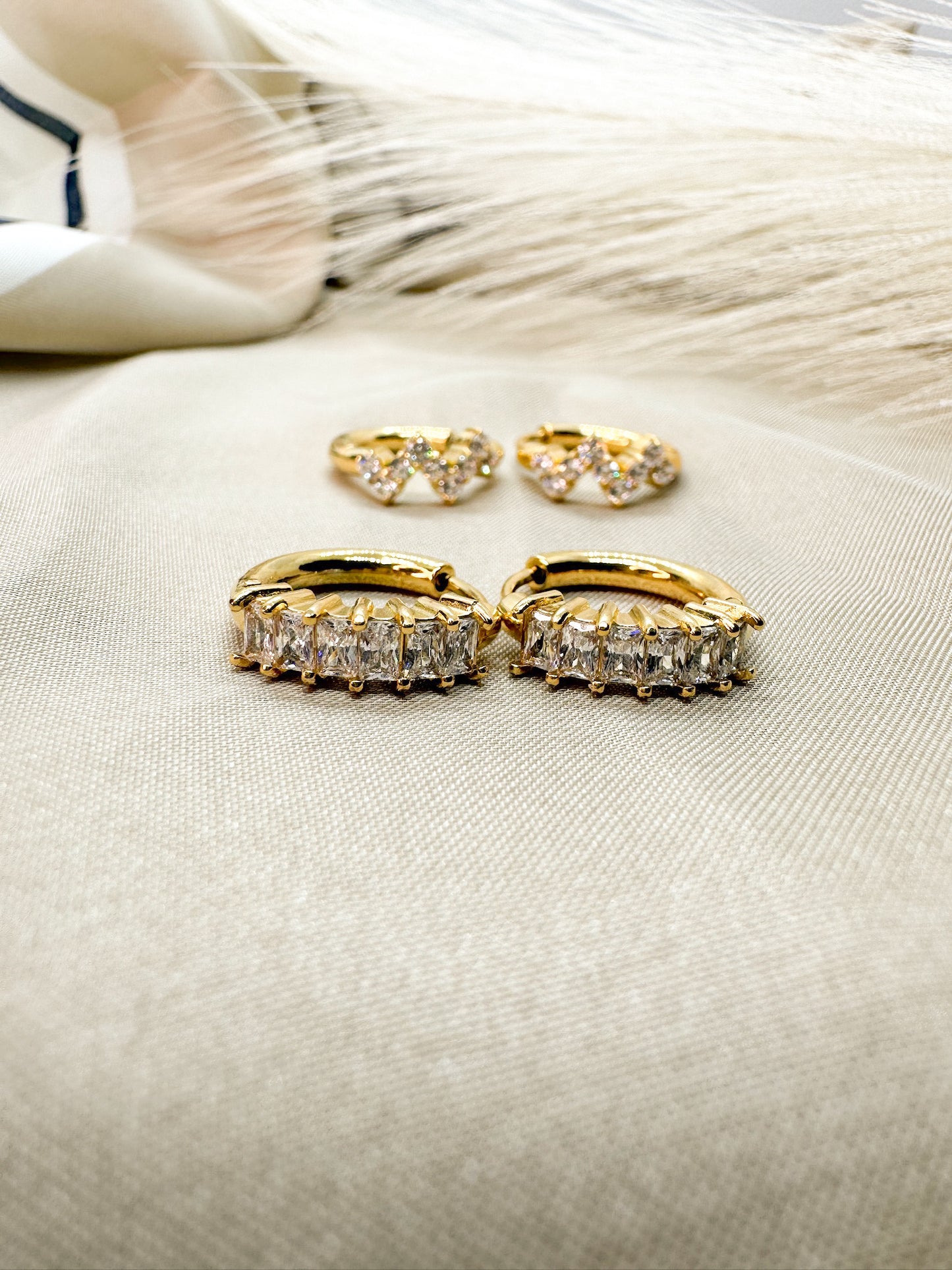 ZIRCON HOOPS