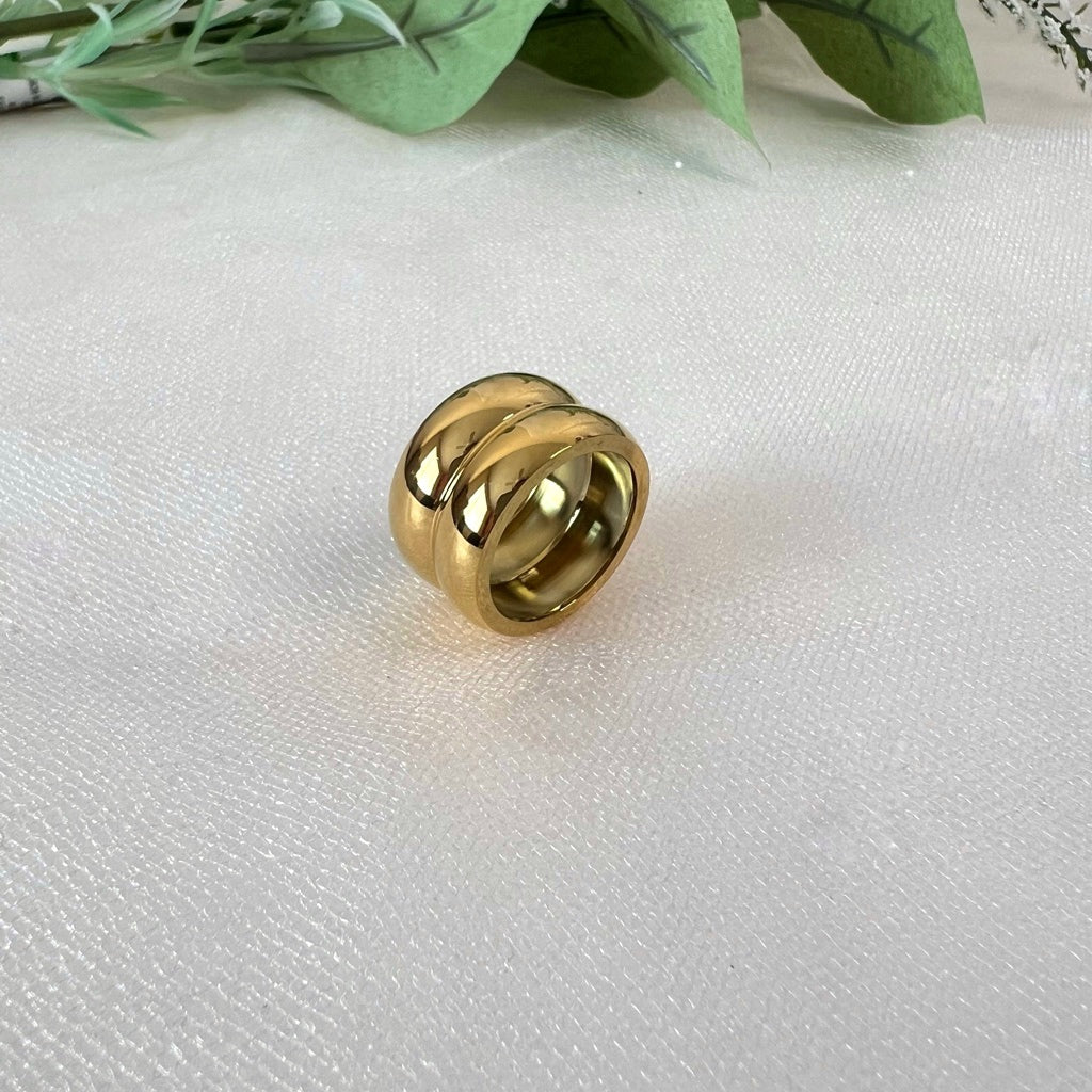 DOUBLE GOLD RING