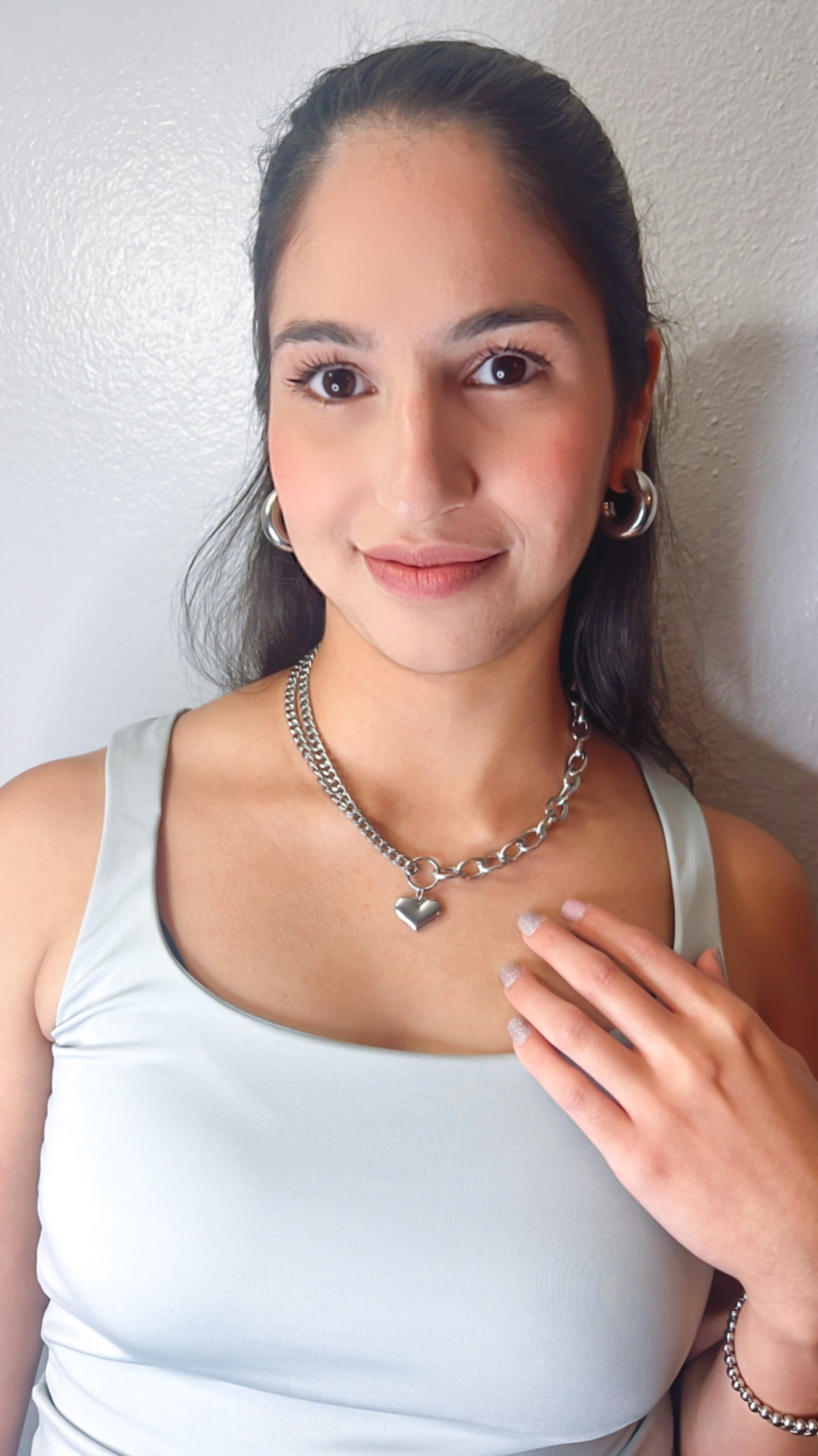 BOLD HEART NECKLACE