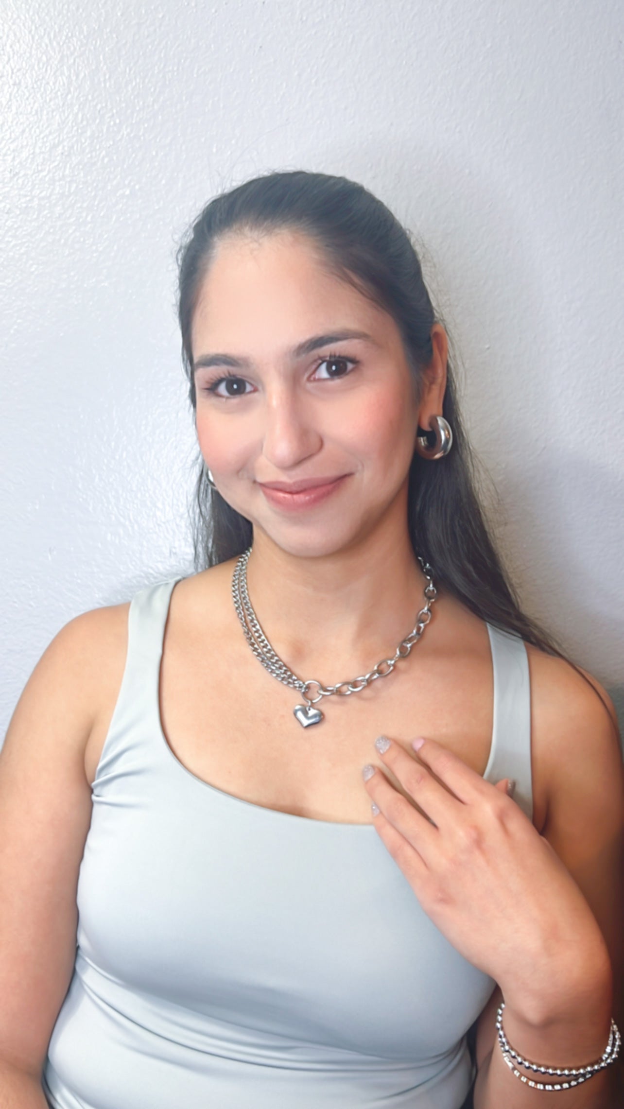 BOLD HEART NECKLACE