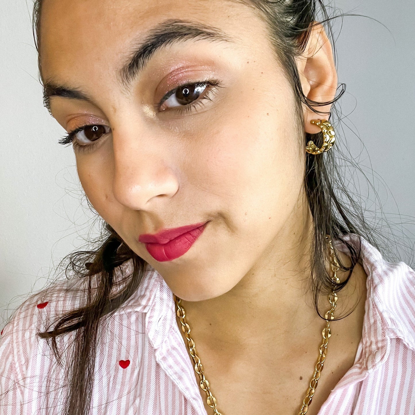 DOUBLE HEART HOOPS