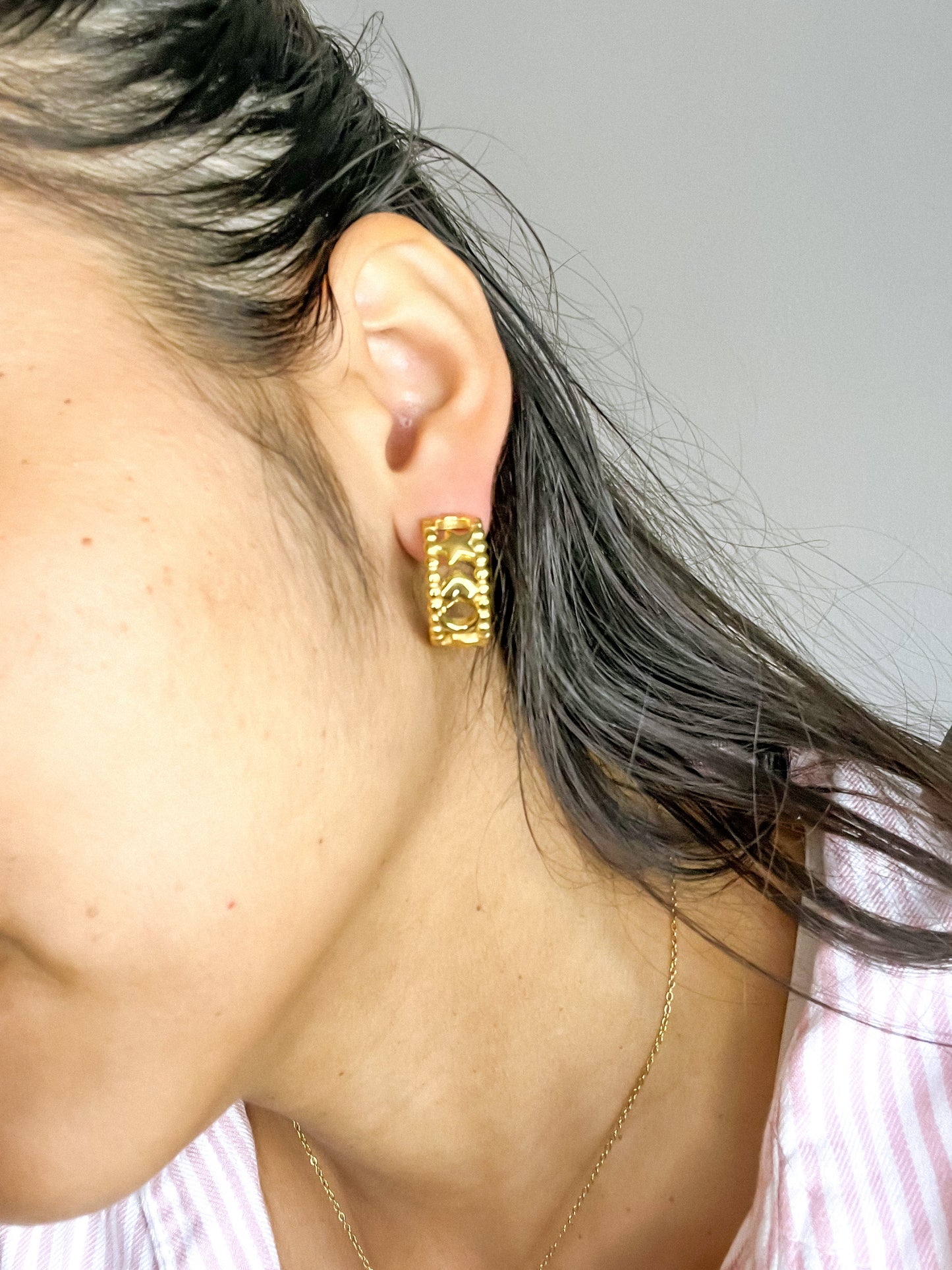MOON STAR HOOPS