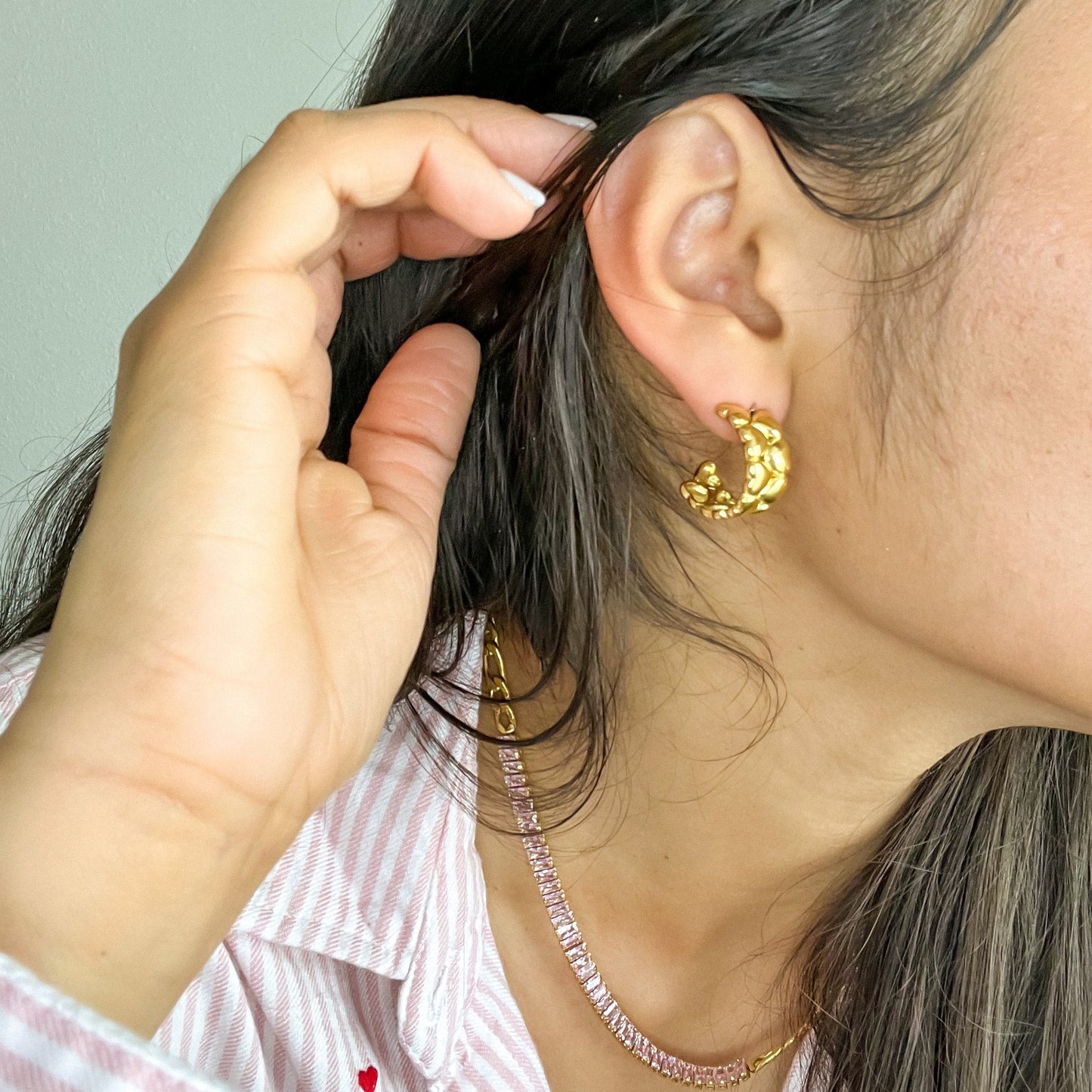 DOUBLE HEART HOOPS
