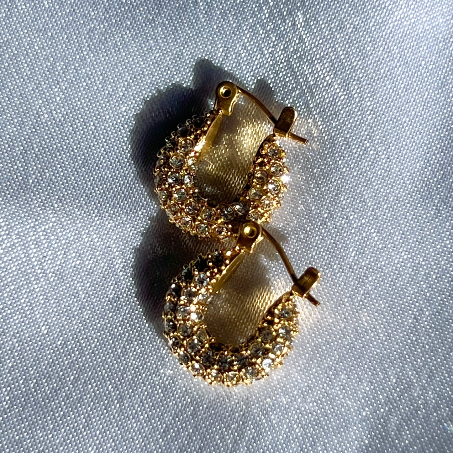 MINI CIRCON SHINE HOOPS