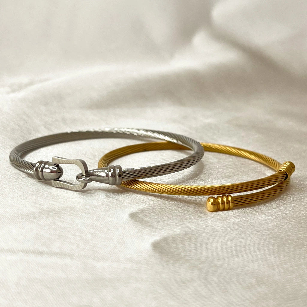 Ella Gold Minimalist Bracelet – TJORI