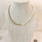 GOLD AND PEARLS NECKCLACE