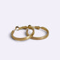 SERPENT GOLD HOOPS