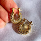 MINI CIRCON SHINE HOOPS