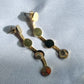 ELEGANT CIRCLES SERPENT EARRINGS